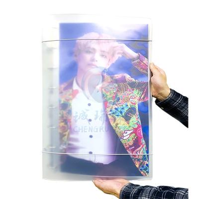 China Promotion Gift & Vertical Keepsake Slogan Binding Hand Banner Storage Kpop Slogan Album 60*30 for sale