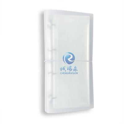 China Promotion Gift & Clear Storage Souvenir PP Album Cover Binding Clear Cover 4 Ring 30x10 for sale