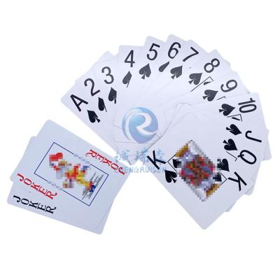 China New Design Picture Plastic Playing Cards With Company Logo for sale