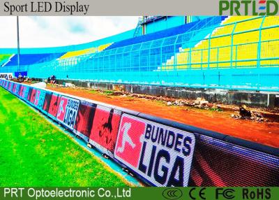 China Stadium Perimeter Electronic Football Scoreboard LED Screen P10 With Long Lifespan for sale