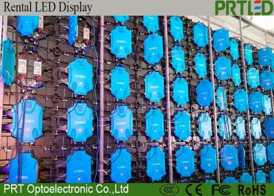 China SMD3528 LED Video Wall Rental P5 Full Color Screen Stacking Hanging / Wall Mounting for sale