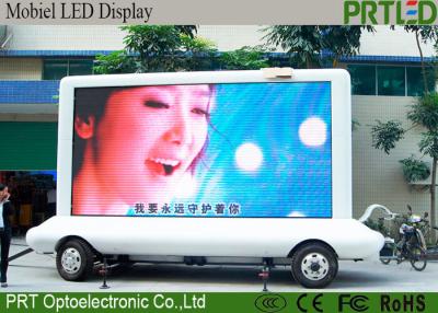 中国 高い明るさのトラックはLED表示P4防水LEDトラックの表示を取付けました 販売のため