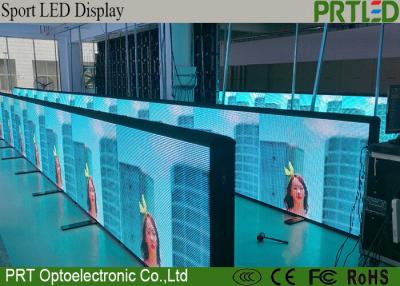 China Soccer Football P10 Perimeter LED Display With SMD3535 3 In 1 1R1G1B for sale