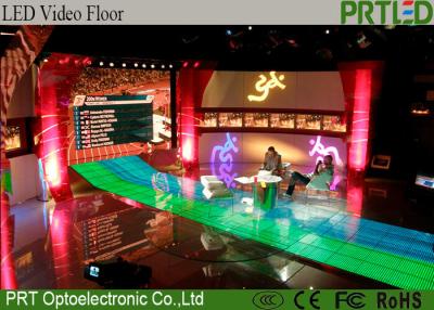 China HD LED Dance Floor Video Background P6.25 1500 Nits High Brightness for sale