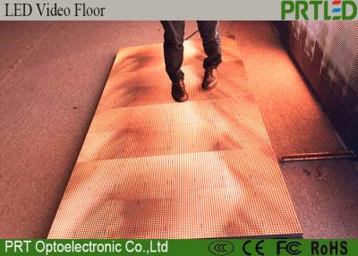 China Full Color Stage Dance Floor P8.928 LED Display Waterproof 500*1000mm Panel for sale