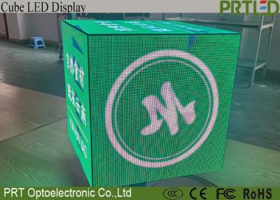 Cina P3.91 P4.81 Outdoor Magic Led Cubes Display Screen Sign Ceiling Video Wall Boxes for shop advertising in vendita