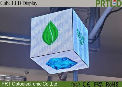 Cina Indoor Outdoor Creative Magic Cube Square LED Display Screen Panel for Retail Store Shop Logo Advertising in vendita