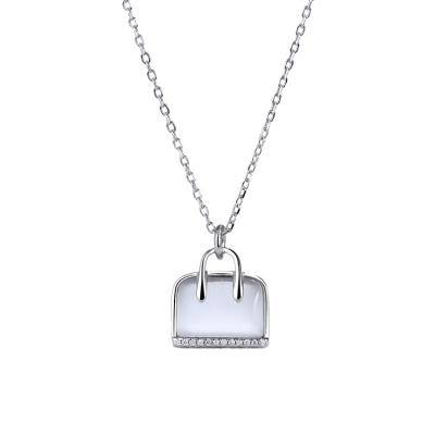 China 2022 CLASSICS New Fashion 925 Listing Necklace. Jewelry Sets 925 Sterling Silver Bag Necklace for sale