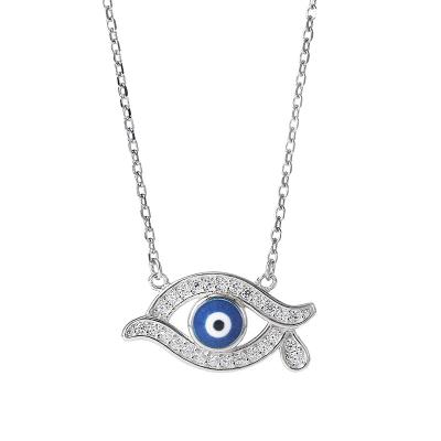 China CLASSIC Exquisite Luxury Gift Necklace Pendant Jewelry For Women Devil's Eye Tears Necklace for sale