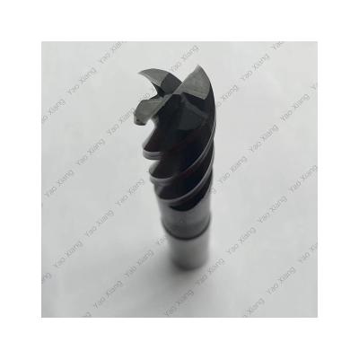 China Solid Carbide 8mm CNC Carbide Router Bit For 4 Flute Ball Wood End Mills With Uneven Flute Space for sale