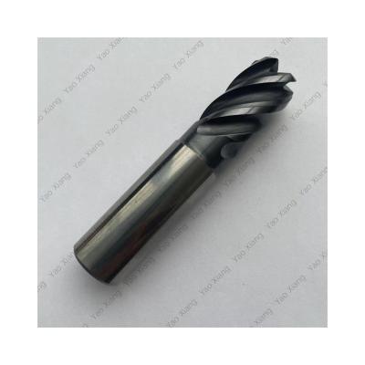 China Hot Sale Solid Carbide Pcd Cutter Carbide Insert Milling Cutters 5 Radius End Mills With Unequal Flute Space for sale