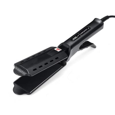 China 2022hot car selling Infrared Iron Hair Straightener Flat Movable Hair Curler Iron Plates Ceramic Hair Straightener for sale