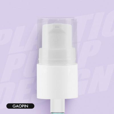 China Non Spill Wholesale Luxury White Plastic Cosmetic Lotion Pump Hair 18/20/24/28/32 for sale