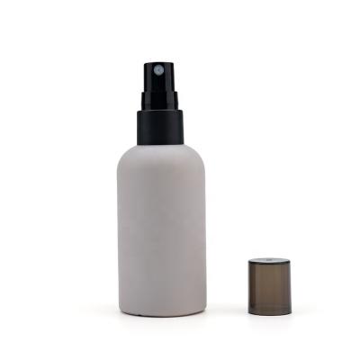 China HDPE 100ml Cosmetic Gray Toner Spray 150ml Lotion 250 Different Plastic Body Milk Bottle Closures Skin Care Packaging Sets for sale