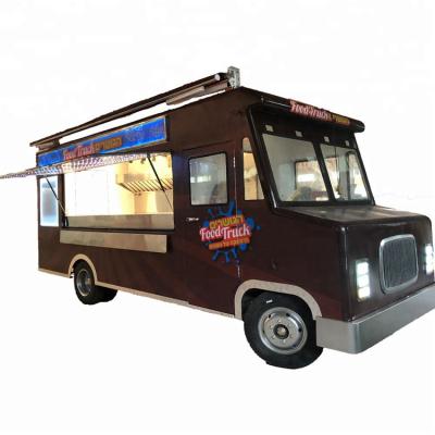 China 60V Lithium Battery OEM Hot Selling Mobile Street Food Vending Trucks Fast Van Ice Cream Coffee Kiosks Trailers with Freezer and Cooking Equipment for sale