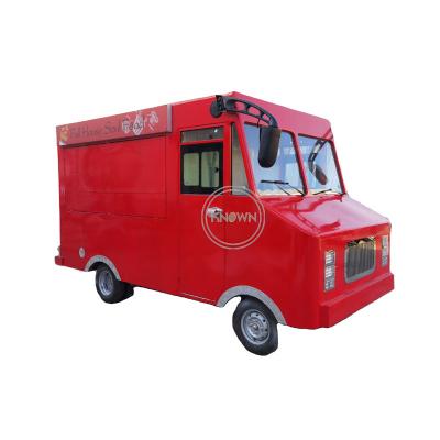 China 60V Lithium Battery OEM Street Drive Food Vending Truck Mobile Coffee Cart Van Ice Cream Kiosks Trailers With Certification For Sale USA for sale