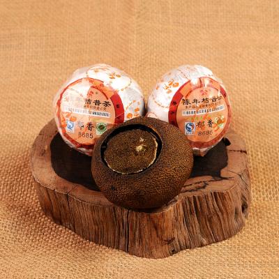 China Loose Tea Tangerine Pu'er Tea Orange Peel Puer Tea for sale