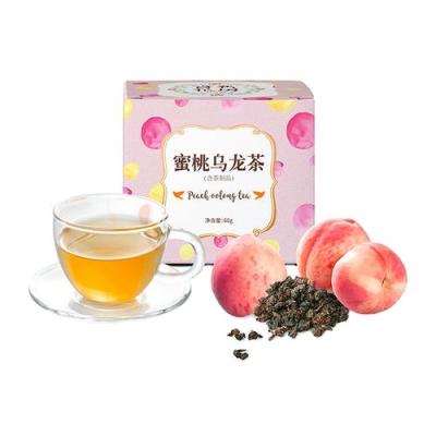 China Custom Small Loose Tea Oolong Flavor Packaging Tea, Individual Triangle Tea Bags Peach Flavor Tea for sale