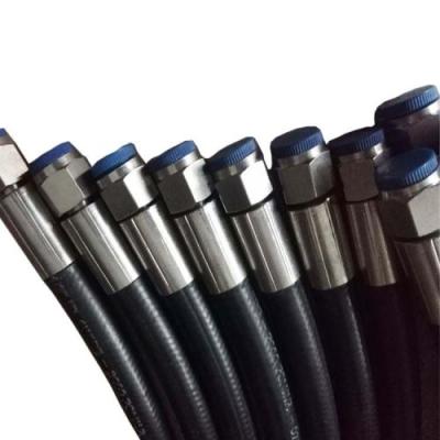 China Water Wire Spiral For Extreme High Pressure Hydraulic Rubber Hose for sale