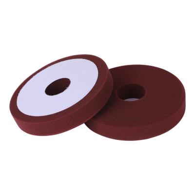 China 50MM Center Hole 7 Inch RO Car Protective Foam Buffing Polishing Pads For Car Detailing With 50mm Center Hole for sale