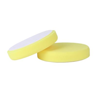 China 6 Inch Car Body RO Flat Type Cutting Detailing Polishing Foam Pad Car Polishing Foam Pad for sale