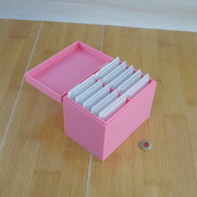 China Modern Hot Sale Fashion Acrylic Eyelash Extensions Box Customized False Eyelash Storage Case for sale