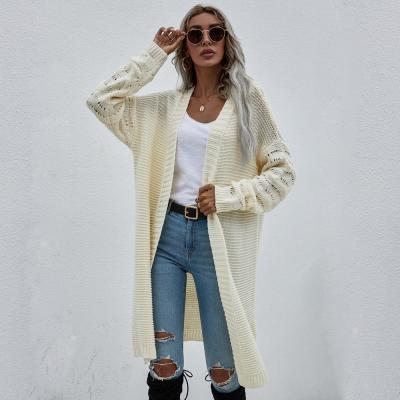 China Anti-pilling 2021 Women's Open Cardigan Coat 9 Colors Sweater Open Shirt DOMC020 for sale