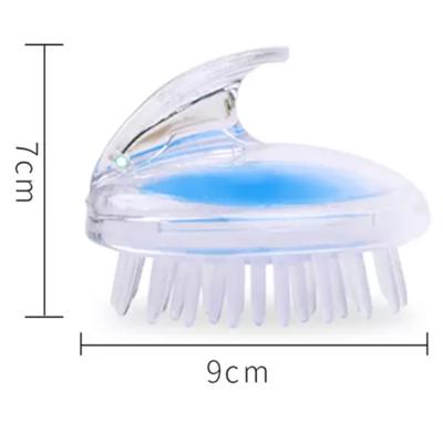 China 4g China Suppliers Wash Bath Massaging Shampoo Silica Gel Scalp Massage Brush Hair Wash Brush Soft Hair Brush for sale