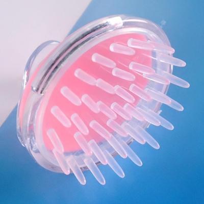 China 4g Silicone Hair Washing Comb Shower Hair Scalp Massager Shampoo Brush Silicone Brush For Washing Hair for sale