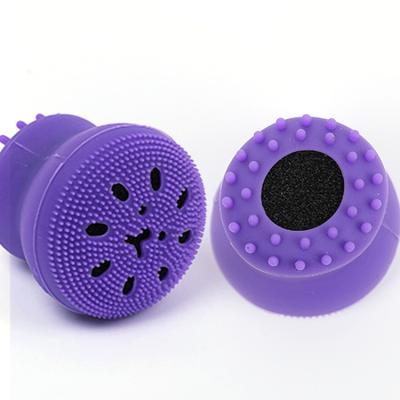 China Personal Care DEEP CLEANSING Octopus Shape Exfoliating Facial Brush Waterproof Silicone Facial Brush Massager Brush for sale