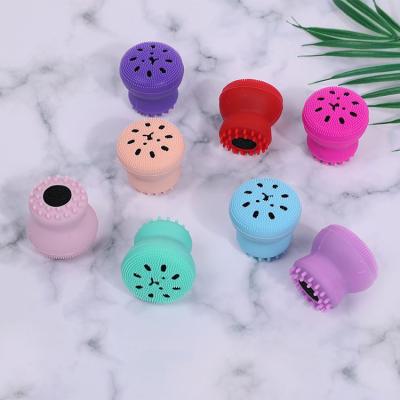 China Deep Pore Scrubber Massage Exfoliator Deep CLEANSING Face Sweep High Quality Cheap Facial Cleansing Brush for sale