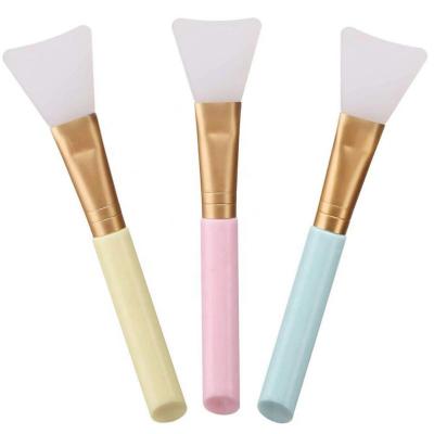 China Silicone Soft Cosmetic Gel Makeup DIY Tool Hair Face Mud Mask Face Mask Face Mask Brush for sale