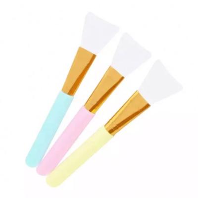 China Soft Hair Face Mask Clay Applicator Brush For Mask Silicone Mask Brush Applicator for sale