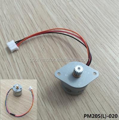 China Paper drive PM20S-020 / supply micromotor PM motor PM20L-020 motor 20mm for sale