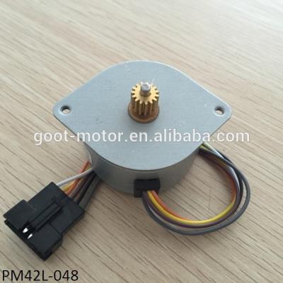 China 42mm Unipolar Stepper Motor For Printer Copier Scanner Fax Machine PM42L-048-03 for sale