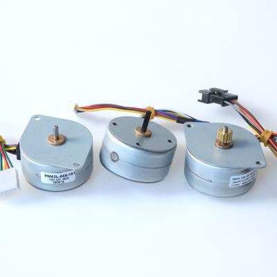 China Permanent Magnet 42mm 24 Volt Small Stepper Motors (20mm, 25mm, 35mm) PM42L-048-03 for sale