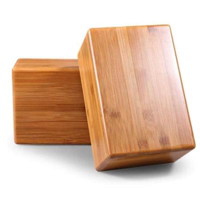 China High Density High Density Non-Toxic Bamboo Block Balance Natural Stabilized Wooden Blocks for sale