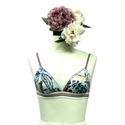 China Spandex / Nylon Manufacturer ODM OEM Satin Lace Women Sexy Lingerie Bustier and Corset Padded Bra Wire Mould Bra Soft Bra for sale