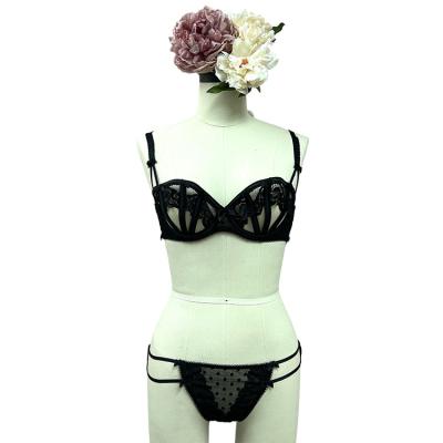 China Spandex / Nylon Manufacturer ODM OEM Satin Lace Women Sexy Lingerie Bustier and Corset Padded Bra Wire Mould Bra Soft Bra for sale