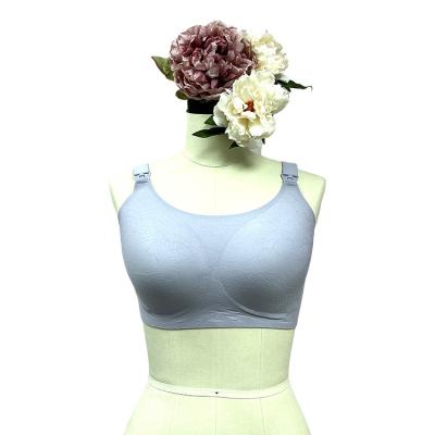 China Breathable Women Heathly Lingerie Lace Embroidery Sheer Mastectomy Bra Breast Cancer Bra Recovery Bra Breast Surgery for sale