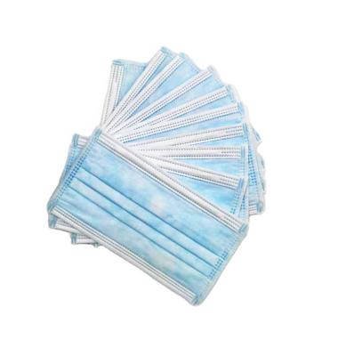 China 3 Ply Disposable Single Packing Disposable Medical Surgical Face Masks For Daily Protection for sale