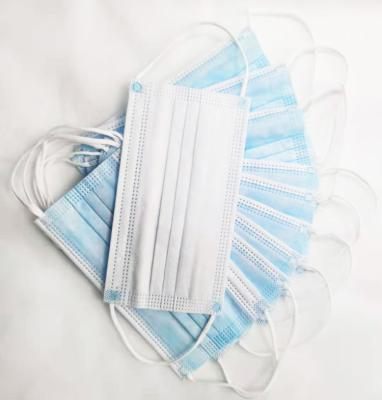 China Disposable manufacturer price 3 layers surgical face mask blue medicom for sale