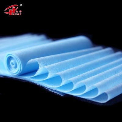 China Waterproof Blue Filter Nonwoven Thermal Bond Nonwoven Fabric for sale