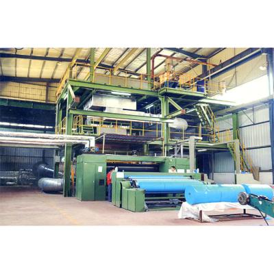 China Automatic Hygiene Spindle Non - Woven Fabric Production Line for sale