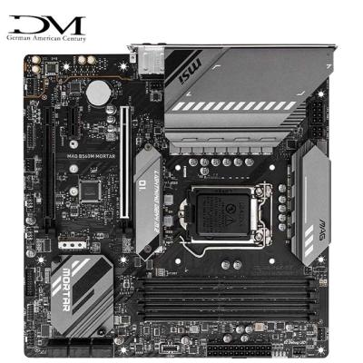 China MSI MAG B560M MORTIER desktop motherboard supports 10th and 11th Gen Intel Core, Pentium Gold and Celeron processors for LGA 1200 socket for sale