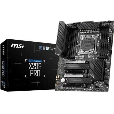 China MSI/MSI x299 (IntelX299/LGA 2066) Pro support ddr4 desktop motherboard for sale