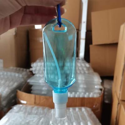 China Cosmetic Or Personal Care Travel Hand Sanitizer Empty Gel Bottle 50ml 60ml Custom Logo for sale