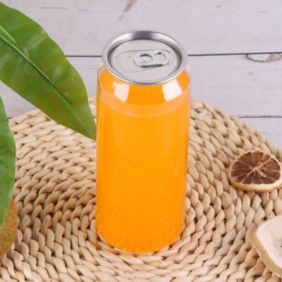 China 550ml direct factory wholesale price soda drink plastic soft drink container cans bottle with metal lid for sale