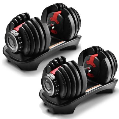 China Universal Dumbbell Design OEM High Quality Sport 552 Pound Adjustable Iron 20kg 30 Kg 40kg New Set Dumbbell Pro New for sale