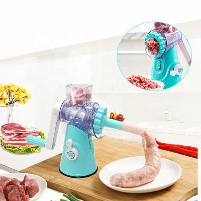 China Snack Factory Household Kitchen Supplies Vegetable Cutting Artifact Multifunctional Drum Hand-Cooked Vegetable Mincing Meat Sausage Stuffer for sale